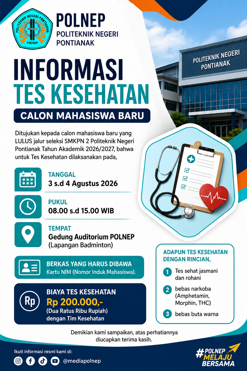 Tes Kesehatan SMKPN 2